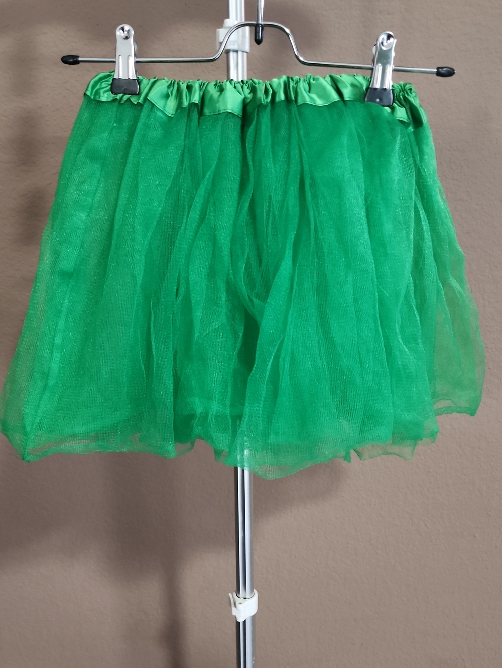 Toddler Green Tulle Mini Skirt